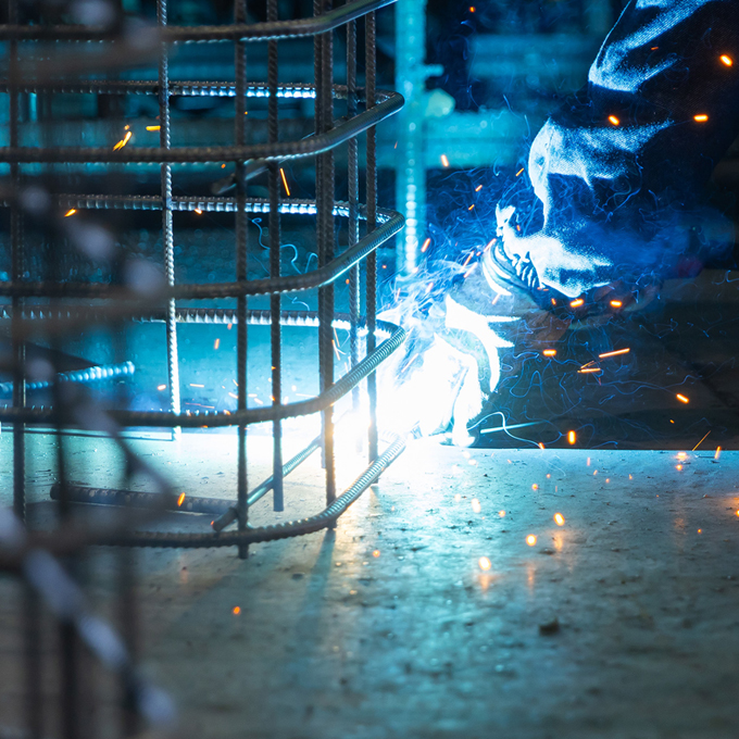 配筋精度が正確・配筋作業が容易