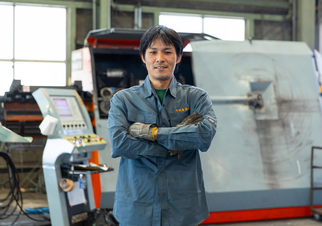 介護職から製造の世界へ、チャレンジ