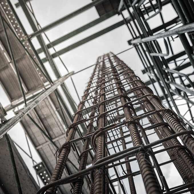 鉄筋量の節減・建物耐久性の向上